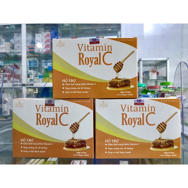VITAMIN ROYAL C  - GIẢM TÌNH TRẠNG THIẾU VITAMIN C, TĂNG SỨC ĐỀ KHÁNG, GIÚP CƠ THỂ KHOẺ MẠNH