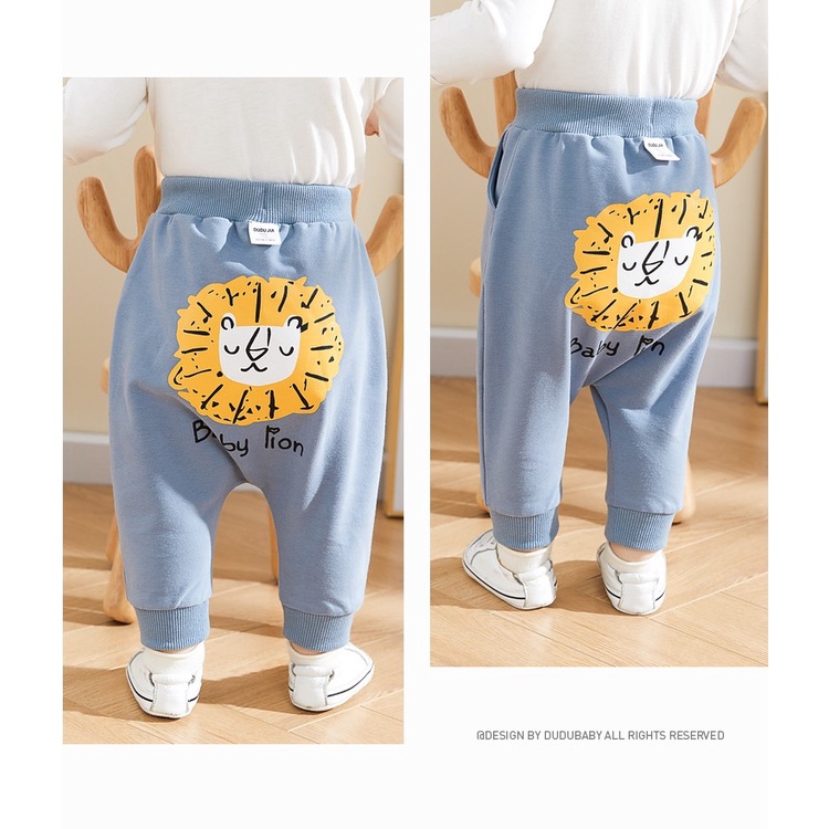 Quần len in mông thú ngộ nghĩnh cho bé trai và bé gái K080