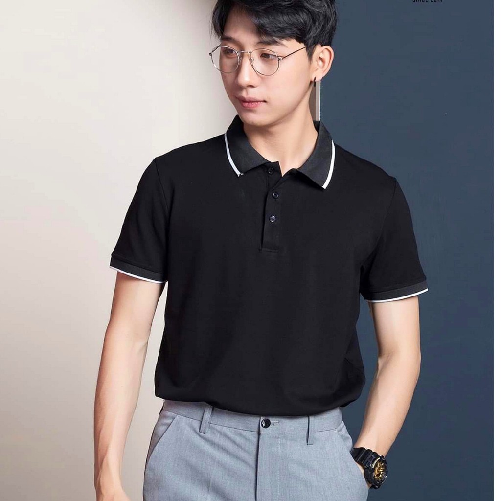 Áo Thun Polo Nam Có Cổ 🌟 Vải Cá Sấu Cao Cấp Thoáng Mát 🌟DAINGANSTORE🌟