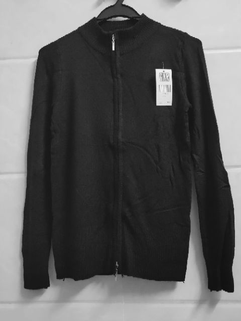 Áo khoác len dây kéo trơn | BigBuy360 - bigbuy360.vn