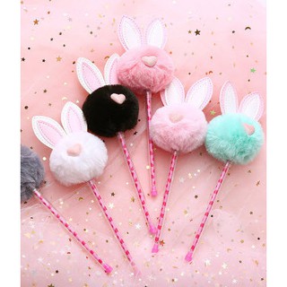 Bút quả bông tai thỏ bút trang trí BQB12