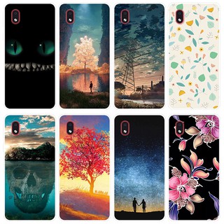 Ốp điện thoại TPU mềm in họa tiết hoạt hình cho Samsung Galaxy A01 Core