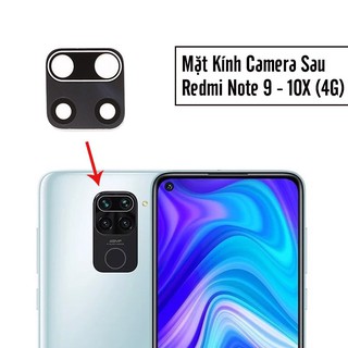 Mặt kính thay thế camera sau cho Xiaomi Redmi Note 9 - Redmi 10X 4G