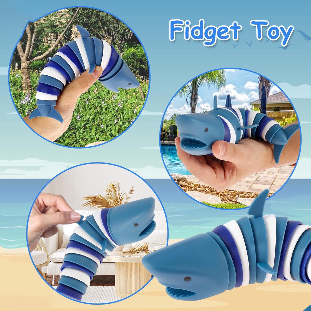 Con Quay Đồ Chơi Fidget Spinner 3D HìNh Cá MậP / Cá MậP 2022 GiúP GiảM Stress Cho Trẻ Em / NgườI LớN
