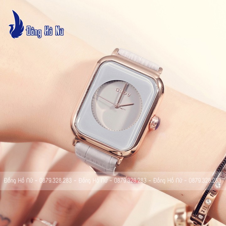 Đồng hồ nữ Guou 8162 ♥️FreeShip♥️ Dây da cao cấp, thiết kế trẻ trung, phong cách Hàn Quốc siêu đẹp ♥️ Bảo hành 12 tháng | BigBuy360 - bigbuy360.vn