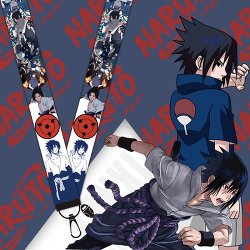 Dây Đeo Điện Thoại/Chìa Khóa/Thẻ ID Họa Tiết Hoạt Hình Naruto Akatsuki 6 Kiểu DIY