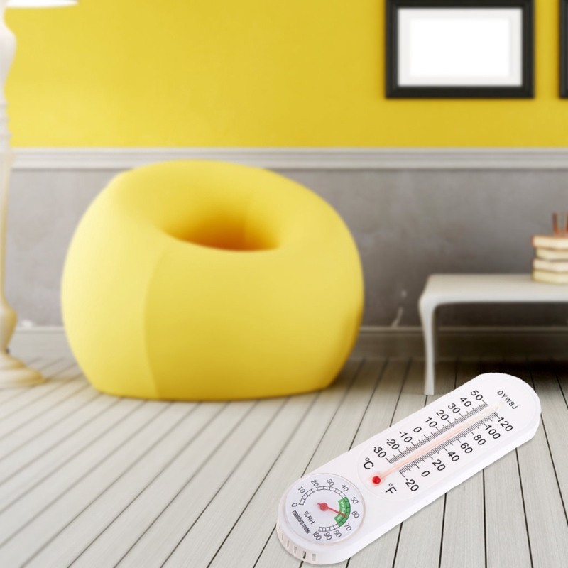 Nhiệt ẩm kế treo tường dùng cho văn phòng trong nhà/sân vườn ngoài trời