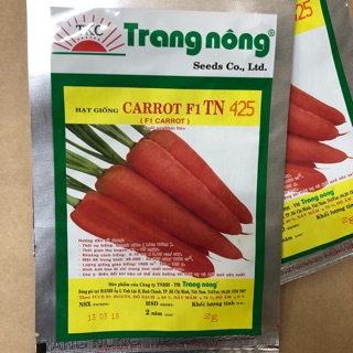 Hạt giống Cà Rốt