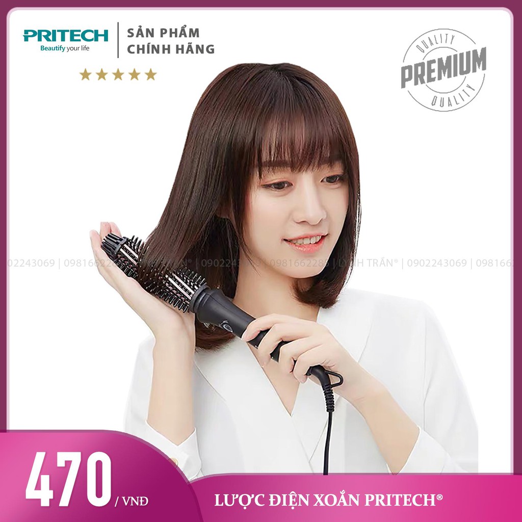 Lược điện xoắn uốn cụp Pritech®