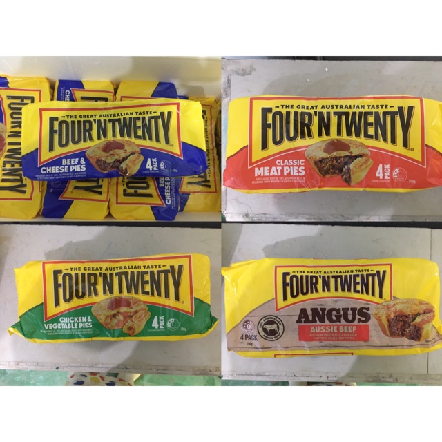 BÁNH PIE FOUR’N TWENTY ÚC - gói 4 bánh 700g