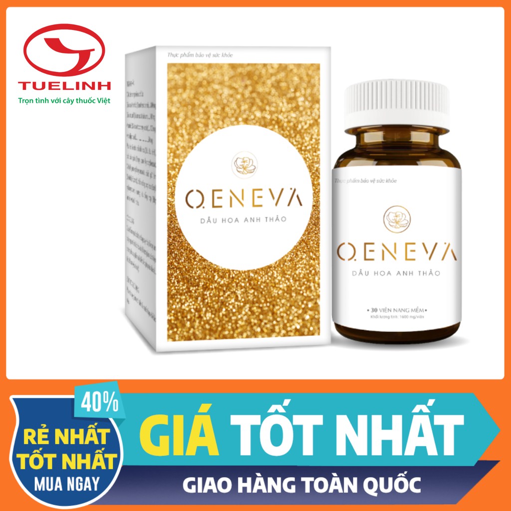 Dầu hoa anh thảo OENEVA  - [Chính Hãng Tuệ Linh] - Làm đẹp da tóc, giảm mụn, mờ nám.