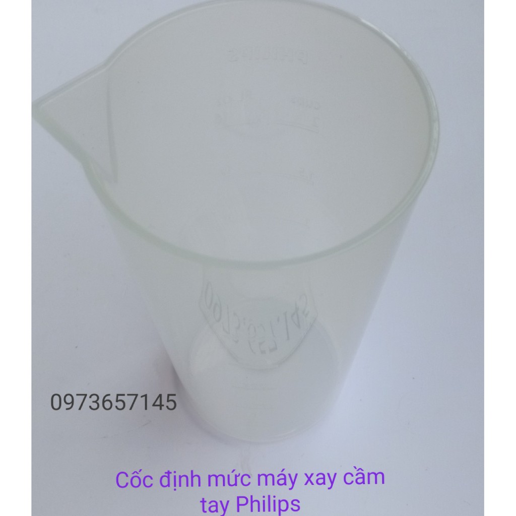 Ca đong - cốc đựng Máy xay sinh tố cầm tay Philips HR1604HR1608HR1607HR1623