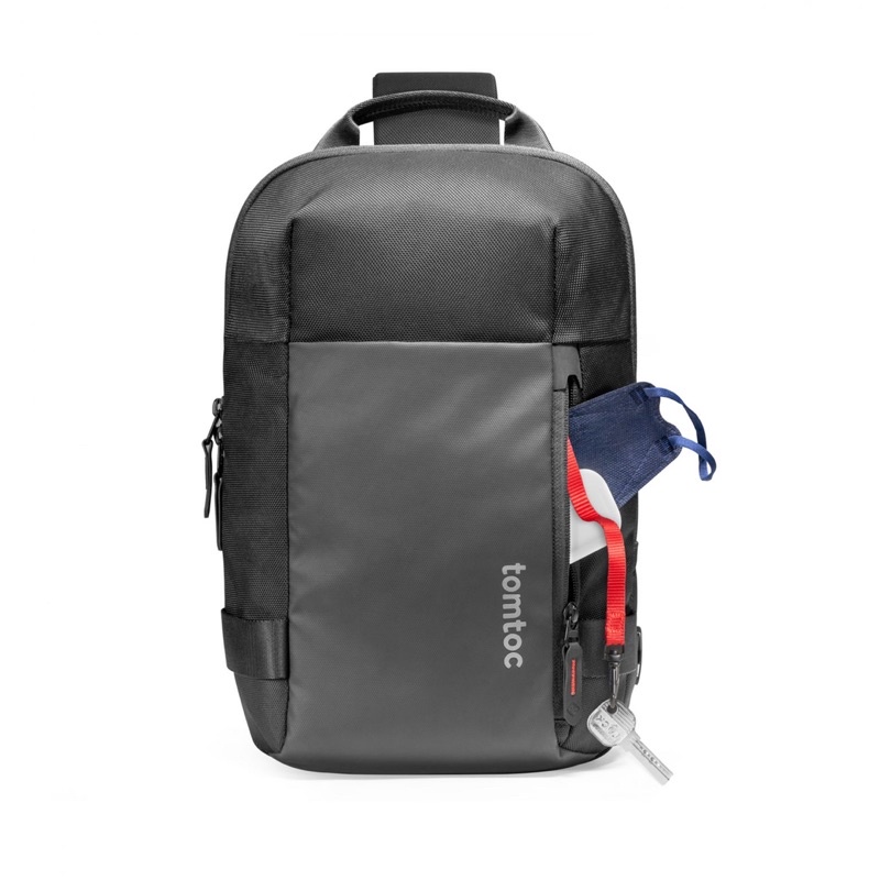 Túi Đeo Chéo TOMTOC Crossbody EDC Sling Bag 11inch-A54-Black- Hàng Chính Hãng