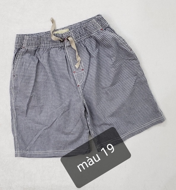 Quần short kaki bé trai 16kg -36kg vnxk