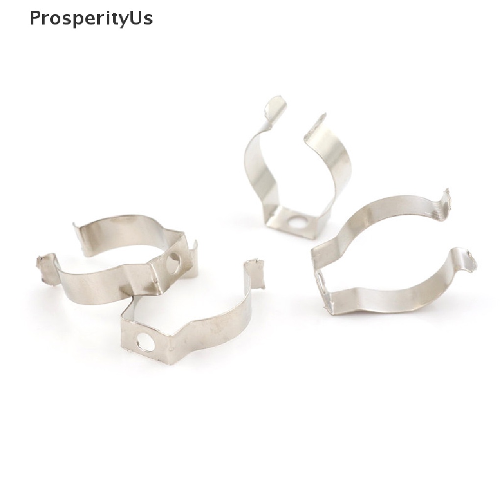 Bộ 4 Giá Đỡ Đèn Ống T8 Màu Bạc Dạ Quang