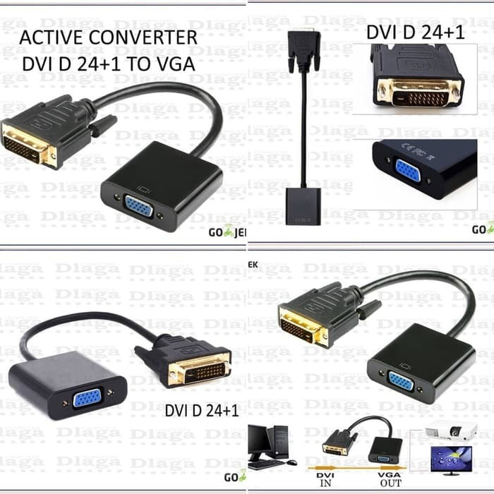 Đầu Chuyển Đổi Dvi D 24 + 1 Sang Vga | BigBuy360 - bigbuy360.vn