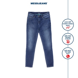 Quần jeans lửng nữ ống ôm MESSIJEANS SJW1001-19