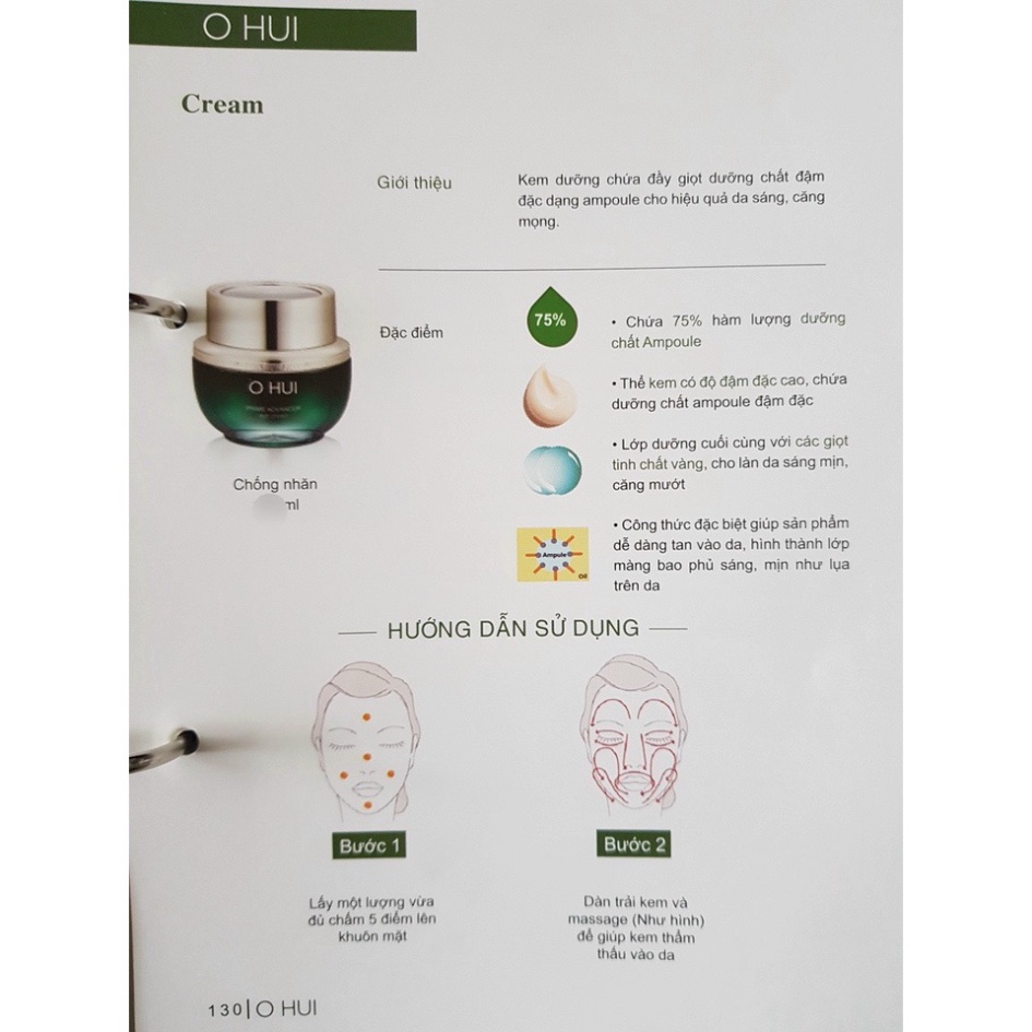Set Tinh Chất Căng Bóng Trẻ Hoá Da Ohui Prime Advancer Ampoule Serum date 2024