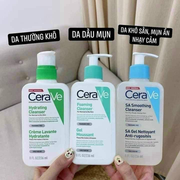 sữa rửa mặt cerave 236ml