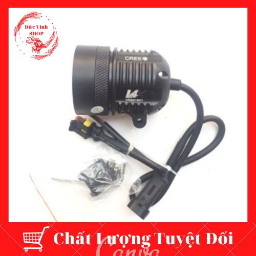 Đèn trợ sáng xe máy L4x gắn cho các dòng xe tặng kèm công tắc - Đức Vinh Shop