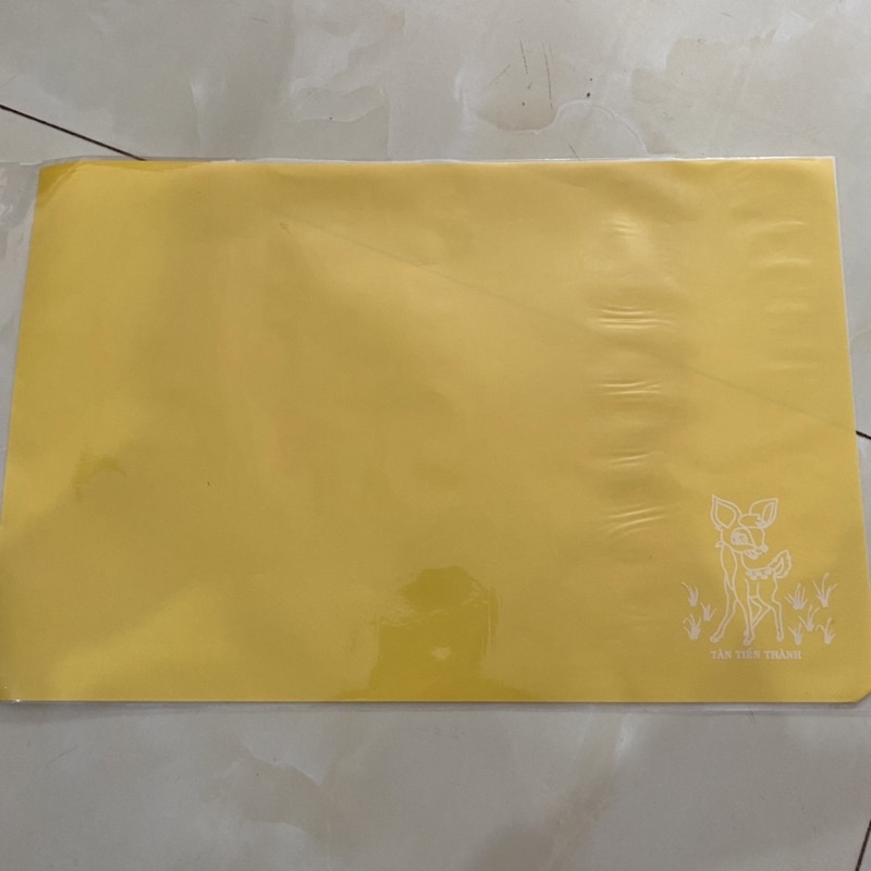 Bìa bao tập vở giấy màu học sinh 2in1