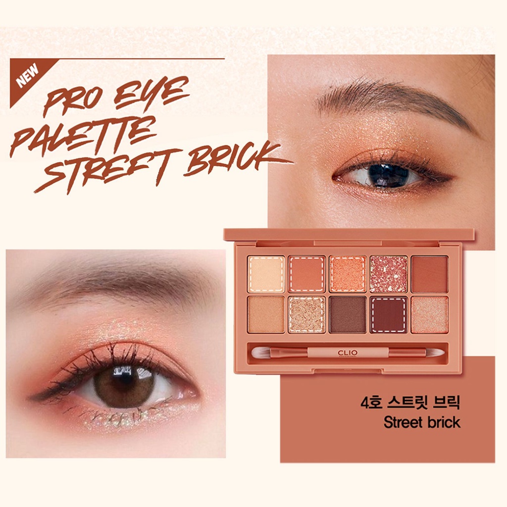 Bảng Phấn Mắt 10 Màu Clio Pro Eye Palette | BigBuy360 - bigbuy360.vn