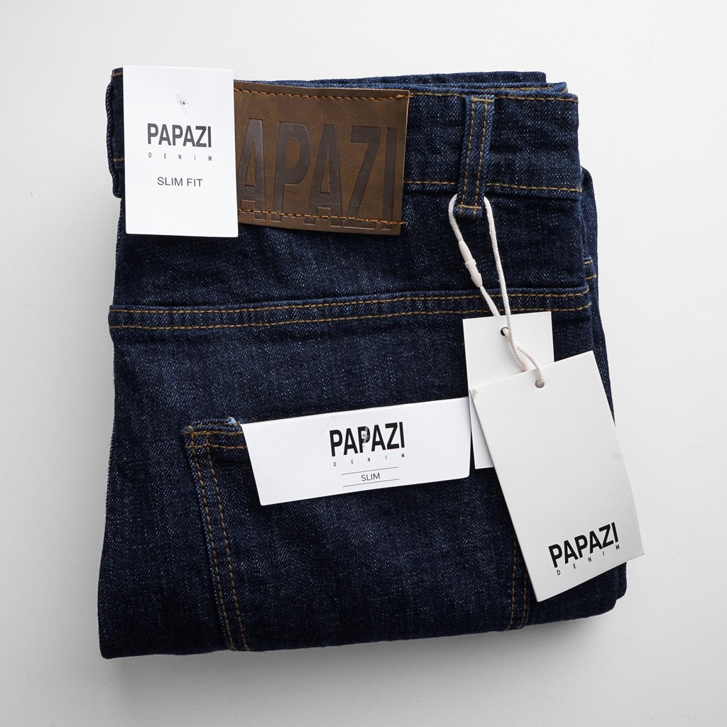 Quần Jean dài nam, quần bò #PAPAZI mới nhất sở hữu gam xanh đậm, cùng chi tiết chỉ nổi bật với những đường may sắc nét. | BigBuy360 - bigbuy360.vn