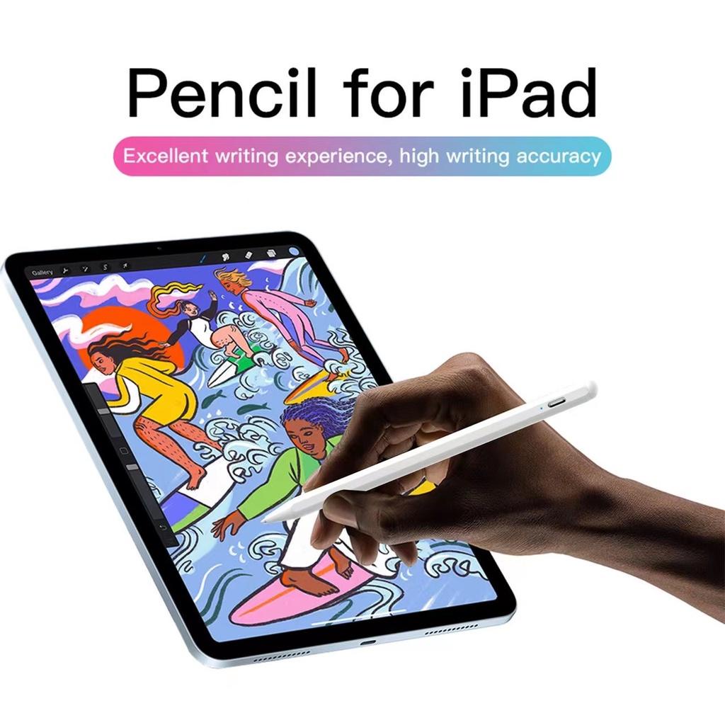 Bút Cảm Ứng Dành Riêng Cho iPad Earldom ET-P4 Hỗ Trợ Tì Tay, Nam Châm Hút - Pin Cực Lâu