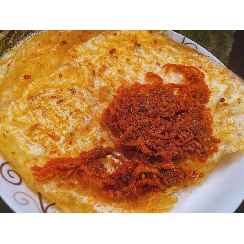 Bánh tráng khô bò