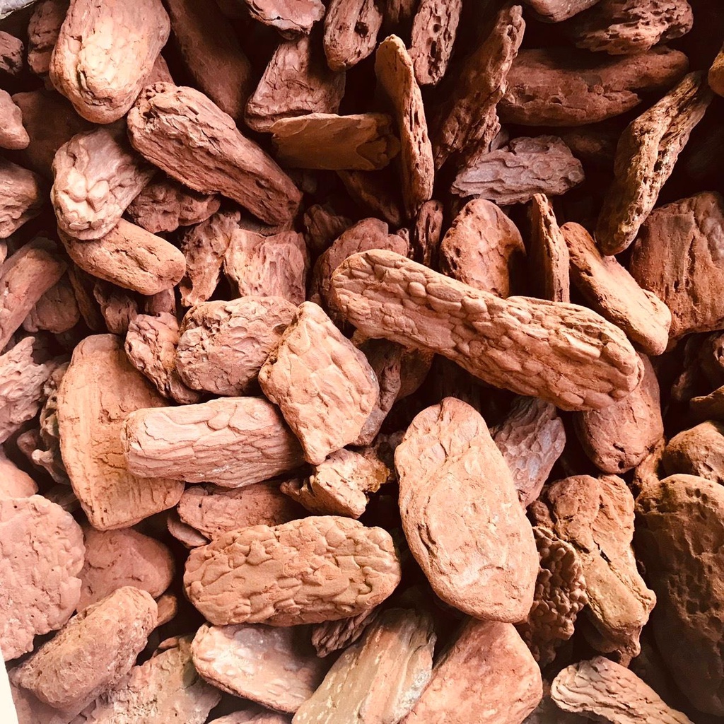 Vỏ thông các size lớn dành cho kiểng lá, gói 1kg  Chuyên Đỗ Shop