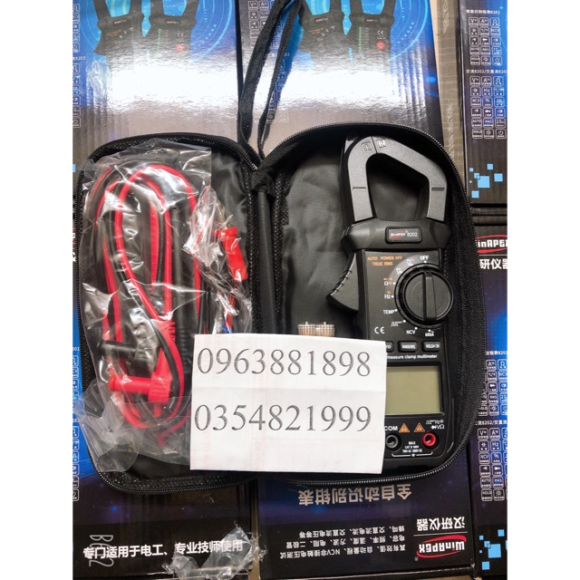 Đồng hồ AMPE KÌM 8203