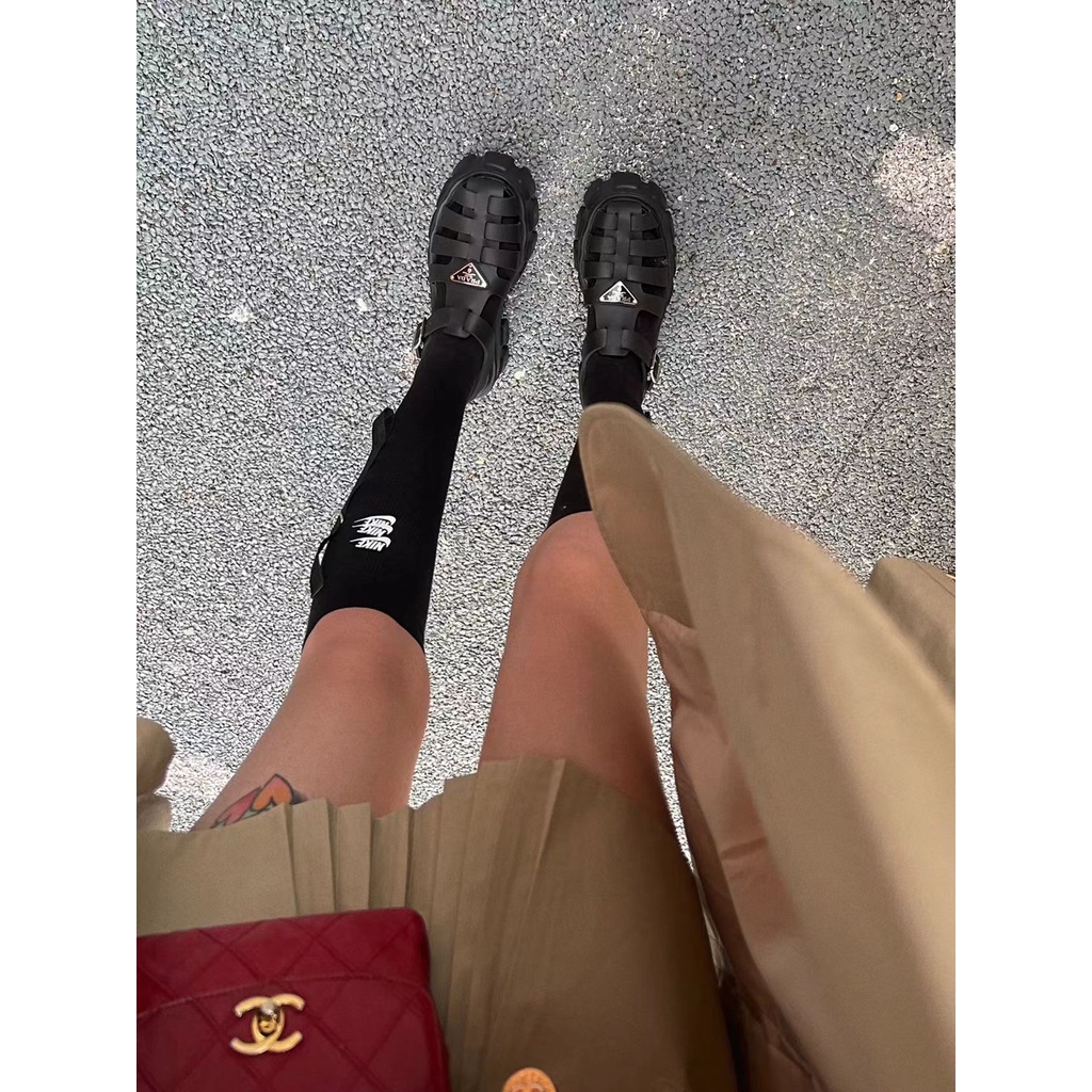 Giày Cao Su Nữ 22SS Mới Không Hộp