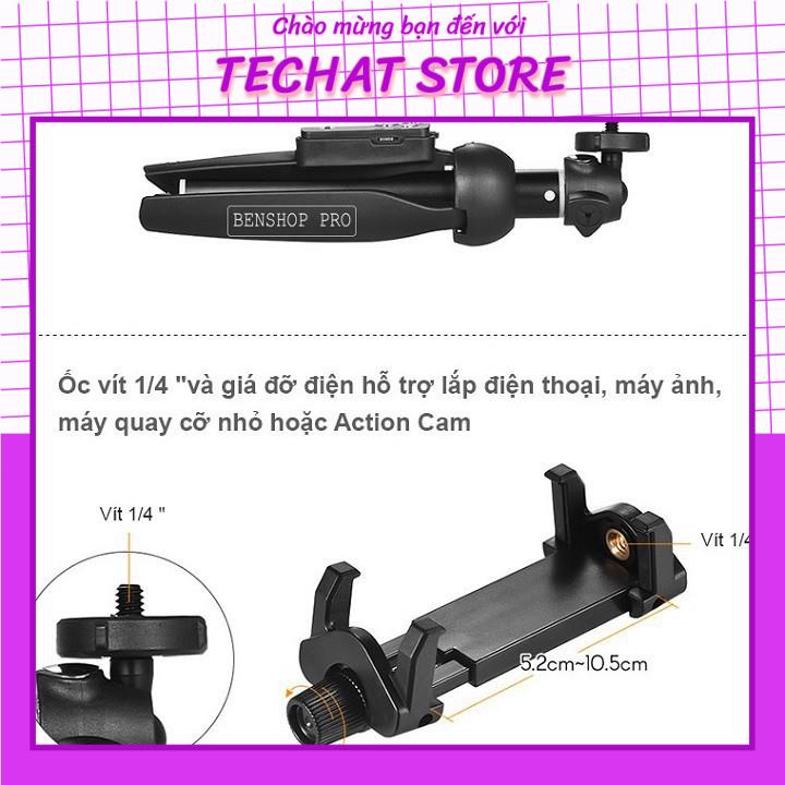 [GIÁ SỐC] Gậy tự sướng kiêm tripod 3 chân đa năng chắc chắn yunteng YT-9928