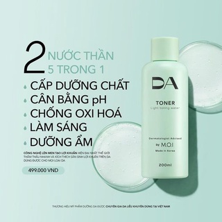 SET DU LỊCH MINI DA BY MOI - SỮA RỬA MẶT VÀ TONER