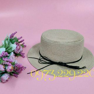 Nón Cói Vành Nhỏ Nơ Dây