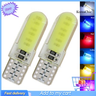 Set 2 Đèn Led T10 194 2825 Wy5W Gắn Biển Số Xe Ô Tô