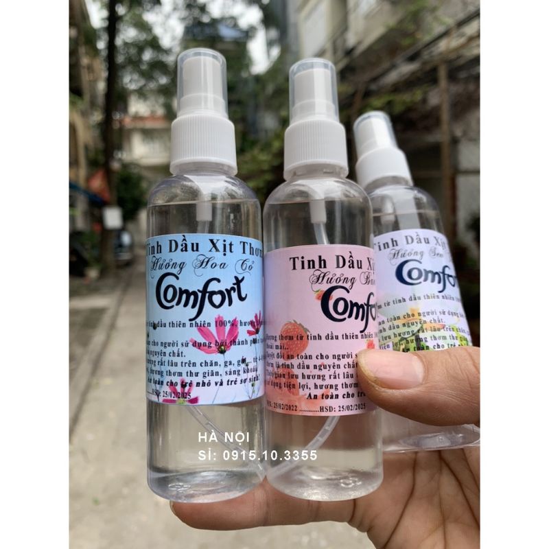 Tinh dầu xịt thơm phòng, quần áo comfort 100ml