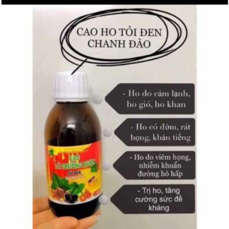 💥💥CAO LÁ THƯỜNG XUÂN TỎI ĐEN CHANH ĐÀO ( Đông trùng bổ phế Prostibame) | BigBuy360 - bigbuy360.vn