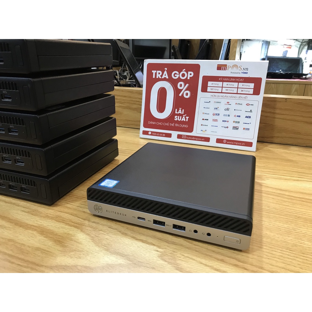 Mini PC HP 800 G2 i5 6500T, i3 6100T RAM 8G SSD 256G/128G WIN 10 WIFI SIÊU MẠNH