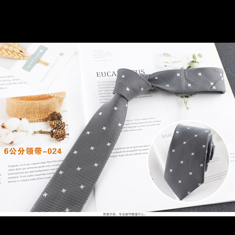 Hot Cà Vạt 6cm Thời Trang Công Sở Thanh Lịch Cho Nam