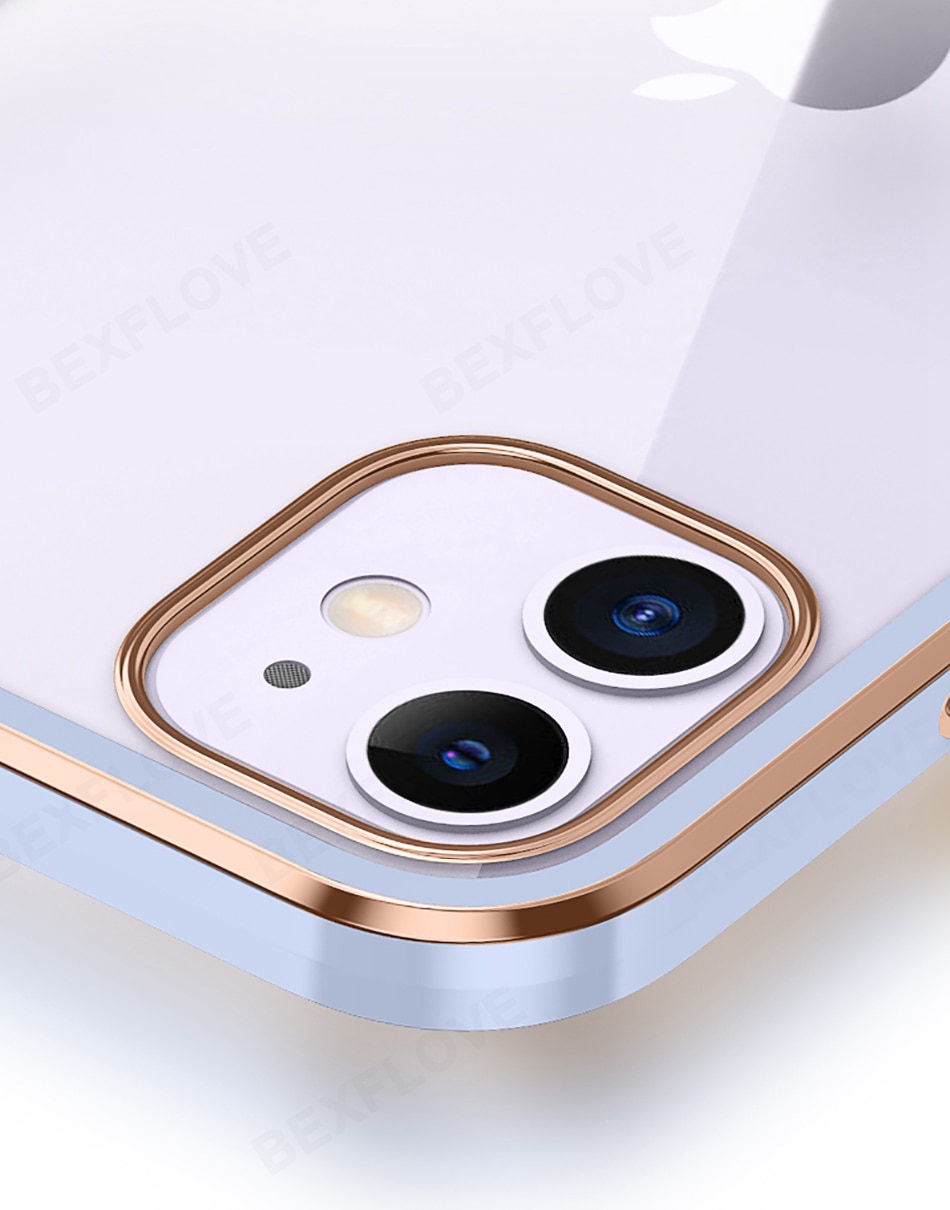 Ốp điện thoại Silicon TPU trong suốt cao cấp cho iPhone 12 11 Pro Max 12 Mini 11Pro 12Pro X XS Max | BigBuy360 - bigbuy360.vn