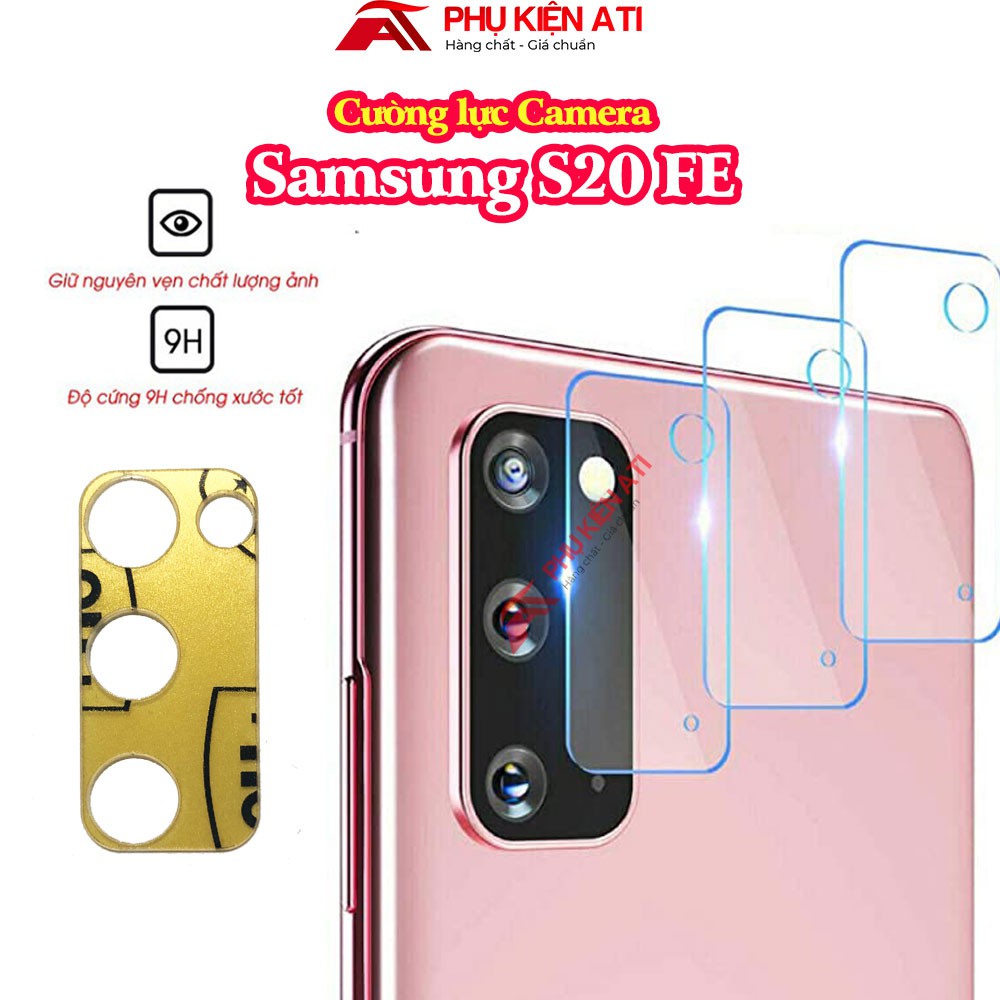 Kính cường lực Camera Samsang S20 FE-Trong suốt-Độ cứng 9H