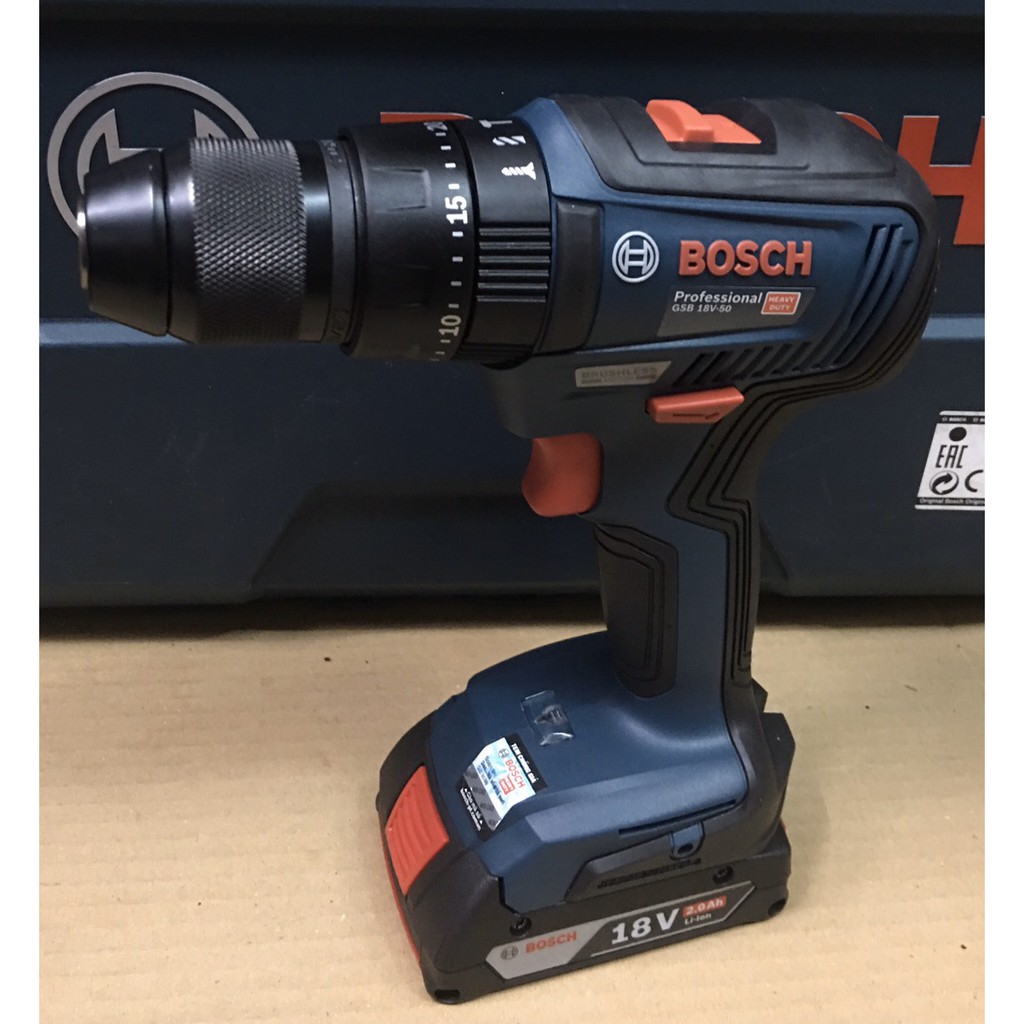 Máy khoan pin Bosch GSB 18V-50