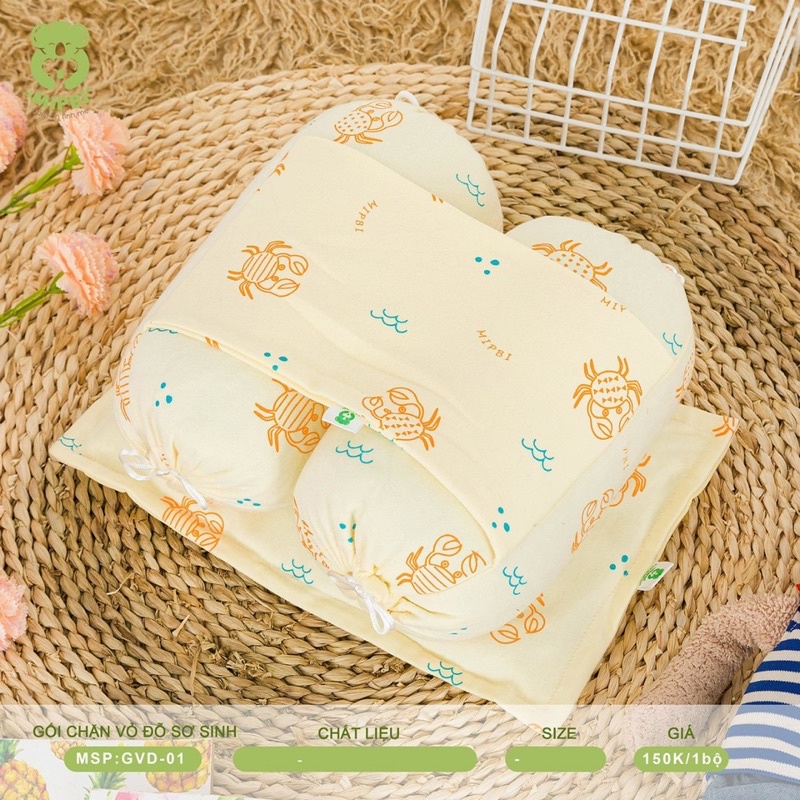 Bộ Chặn Vỏ Đỗ Kèm Gối Mipbi GVD01
