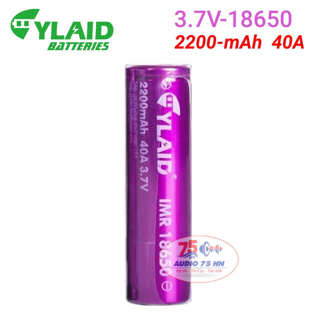 ( đơn giá 1 viên) 01 Viên Pin Cylaid 2200mah 40a 3,7v dòng xả cao mới 100%