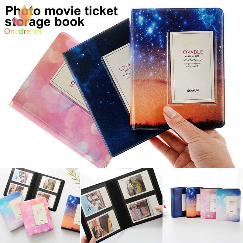 1 Cuốn Album Ảnh 64 Ngăn 3 Inch Cho Instax Mini