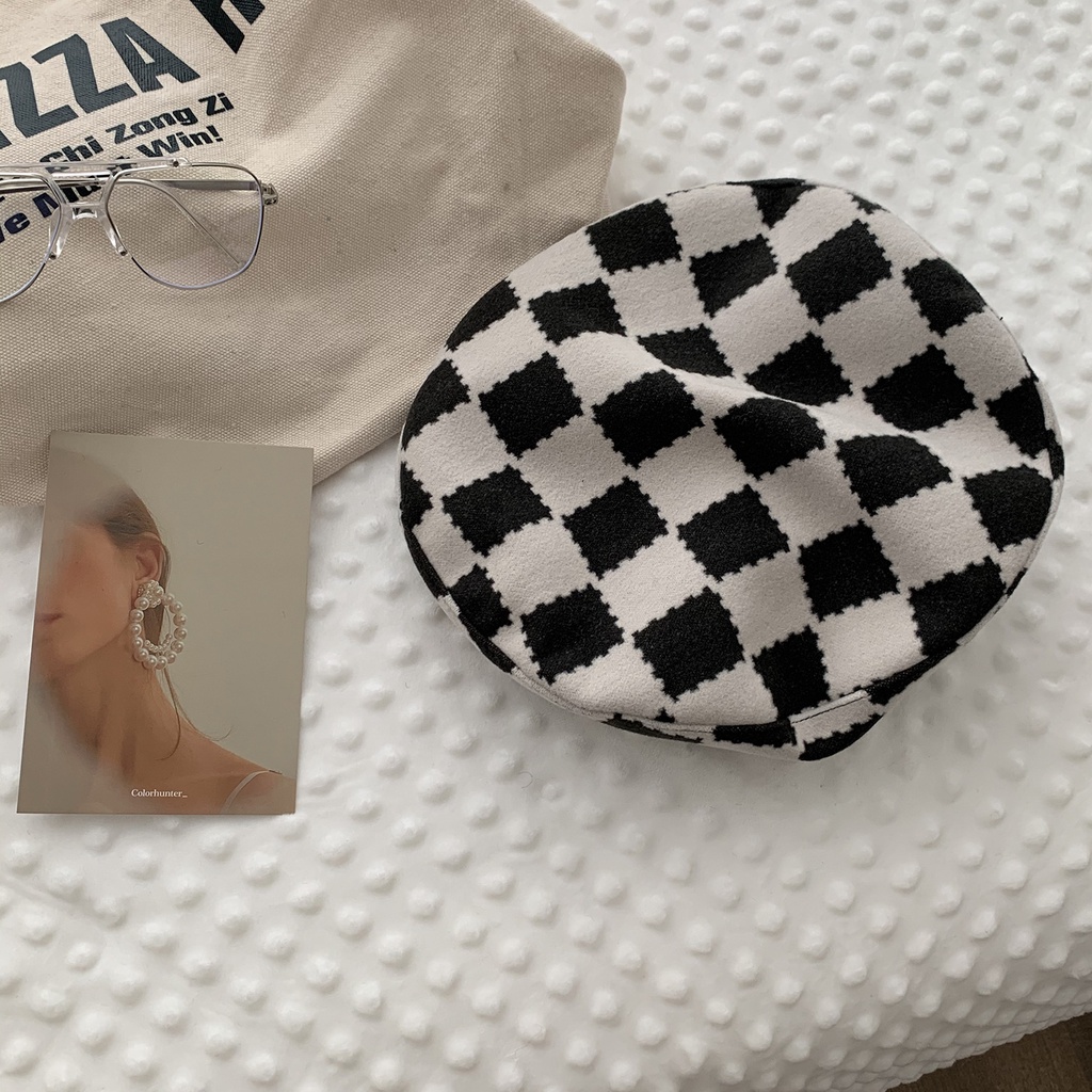 Nón beret họa sĩ thời trang retro cho nữ