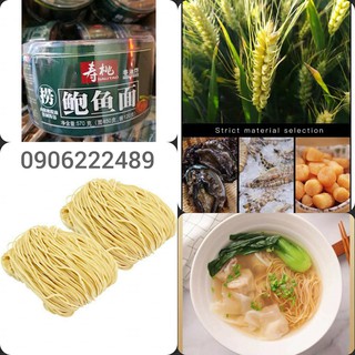 Mì sợi lúa mạch vị bào ngư + Tương X.O (ăn khô / nước )