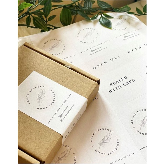 Box Seal, Brand Label cho Shop đóng hàng