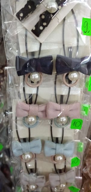 Đủ mẫu. Combo 10 kẹp tóc nhiều kiểu như hình.